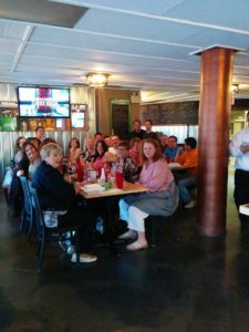 Clarion Hotel supporters, dining at Hardrock 42, 2016